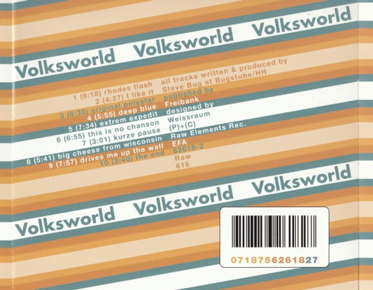 Steve Bug : Volksworld (CD, Album)