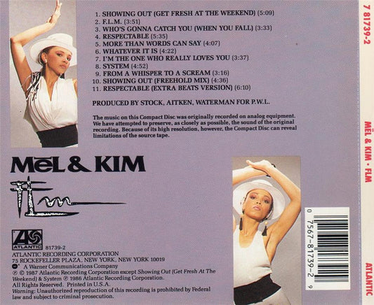 Mel & Kim : FLM (CD, Album)