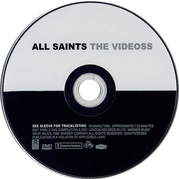 All Saints : The Videos (DVD-V, Comp, Copy Prot., PAL)
