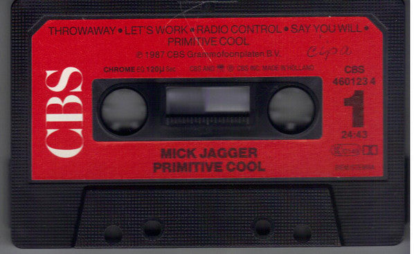 Mick Jagger : Primitive Cool (Cass, Album)