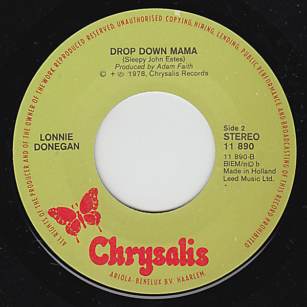 Lonnie Donegan : Have A Drink On Me (7")