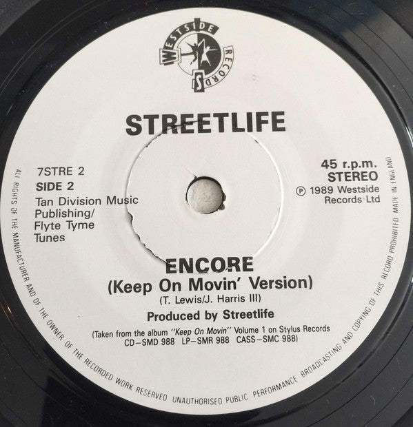Streetlife (2) : Streetlife (7", Single)
