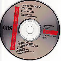 James "D-Train" Williams : In Your Eyes (CD, Album)