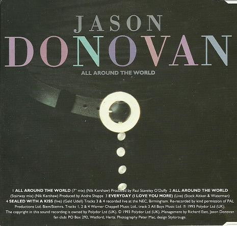 Jason Donovan : All Around The World (CD, Single)