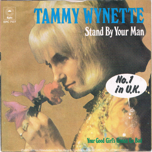 Tammy Wynette : Stand By Your Man (7", Single)