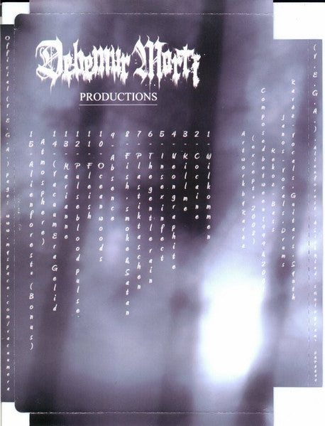 (V.E.G.A.) : Alienforest - A Sick Mind's Hologram (CD, Album, Ltd)