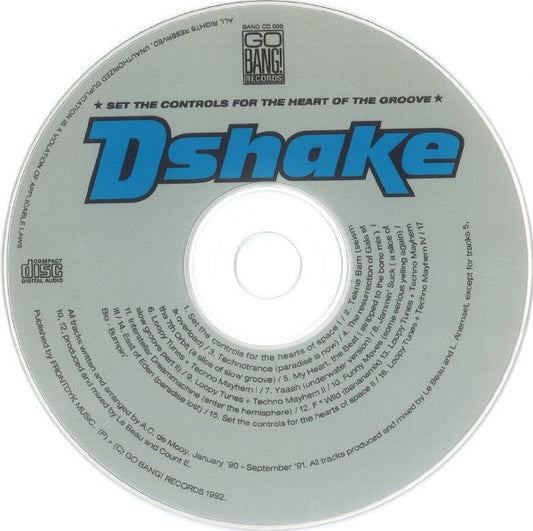 D-Shake : Set The Controls For The Heart Of The Groove (CD, Album)