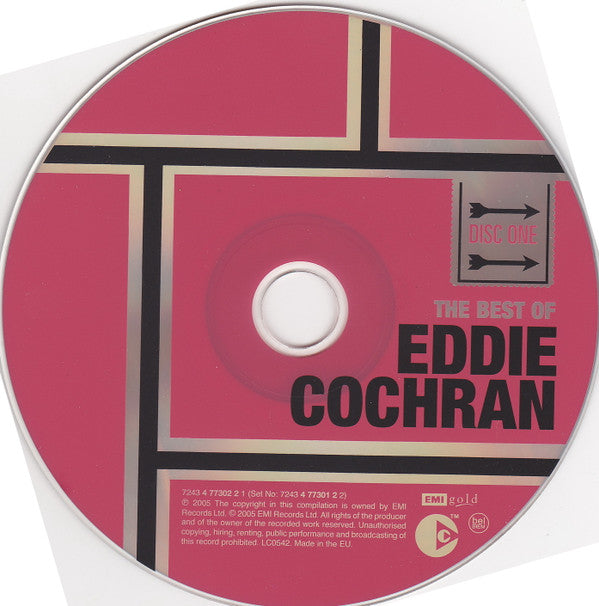 Eddie Cochran : The Best Of Eddie Cochran (2xCD, Comp, Copy Prot., RM)