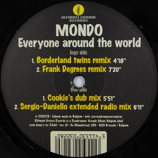 Mondo (18) : Everyone Around The World (12")