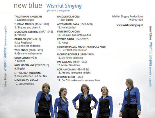 Wishful Singing : New Blue (CD, Album)