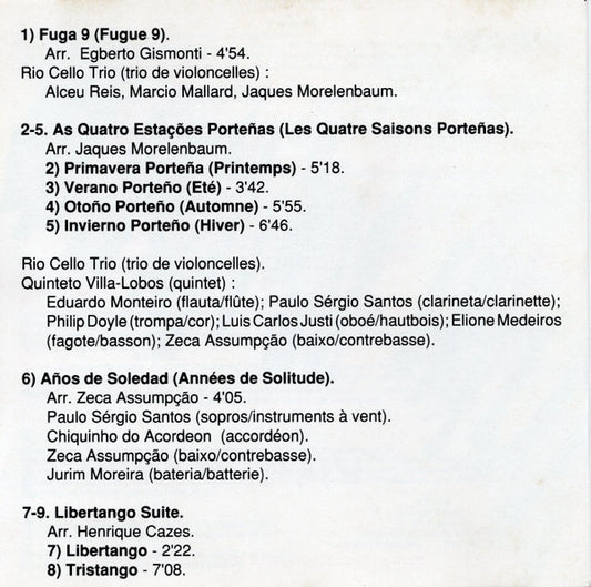 Astor Piazzolla : Piazzollando (CD, Album)