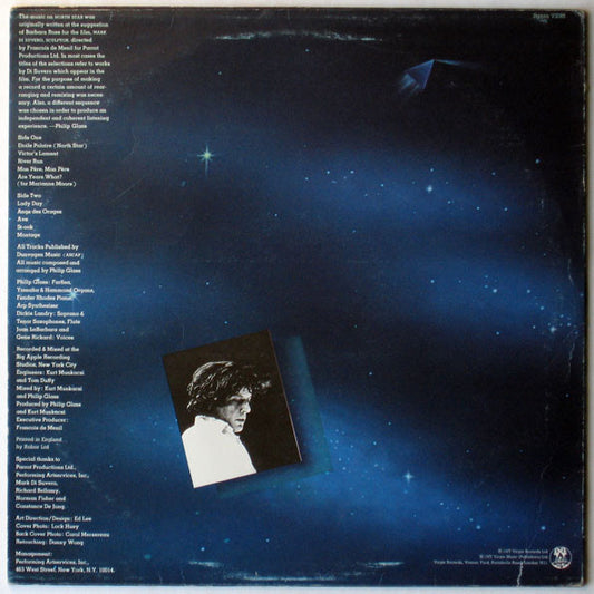 Philip Glass : North Star (LP, Album)