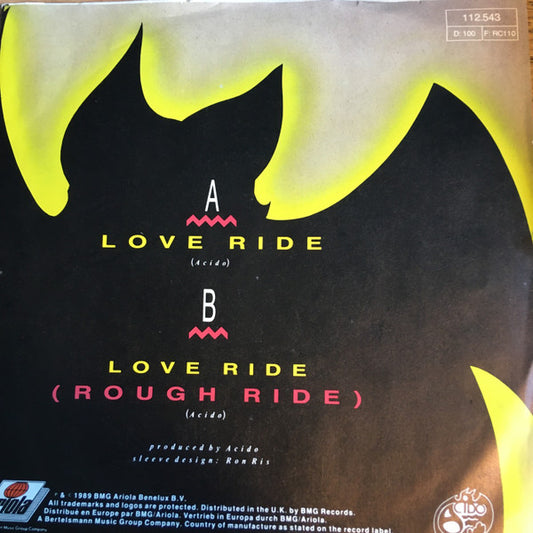 Acido (4) : Love Ride (7", Single)