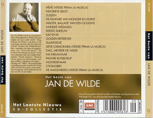 Jan De Wilde : Het Beste Van Jan De Wilde (CD, Comp)