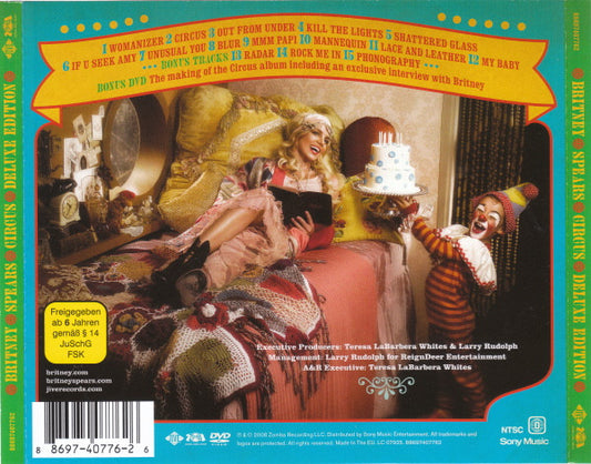 Britney Spears : Circus (CD, Album + DVD-V, NTSC + Dlx)