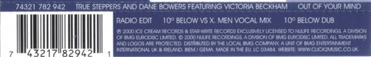 True Steppers And Dane Bowers Featuring Victoria Beckham : Out Of Your Mind (CD, Single)