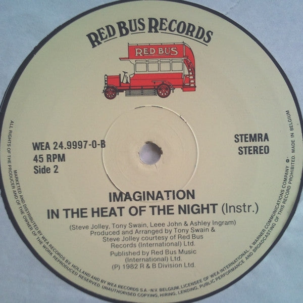 Imagination : In The Heat Of The Night (12", Maxi)
