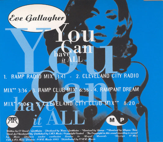 Eve Gallagher : You Can Have It All (CD, Maxi)
