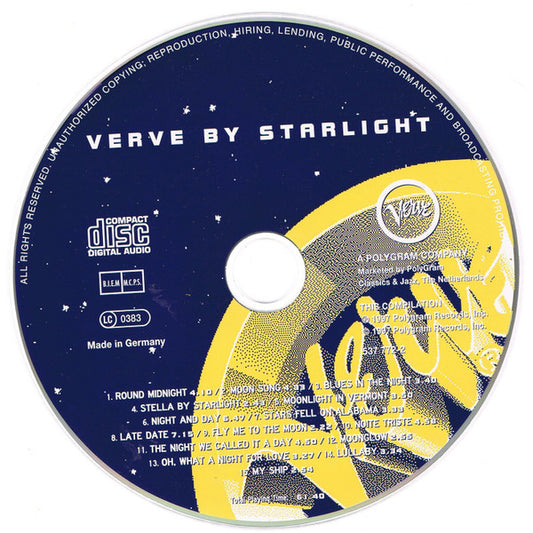 Various : Verve By Starlight (CD, Comp)