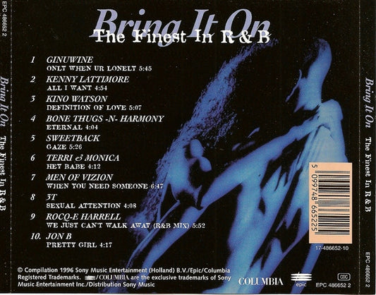 Various : Bring It On (The Finest In R & B) (CD, Album)