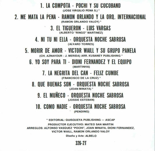 Various : Los Merengazos Del Año Vol. 9 (CD, Album, Comp)