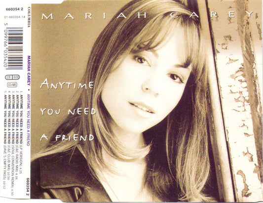 Mariah Carey : Anytime You Need A Friend (CD, Maxi)