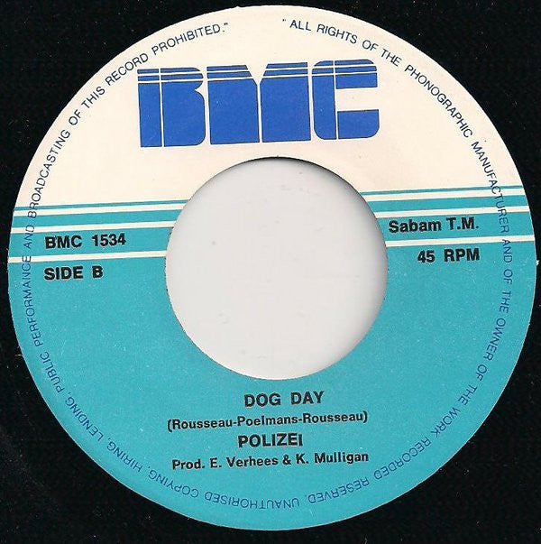 Der Polizei : Knock Out / Dog Day (7", Single)