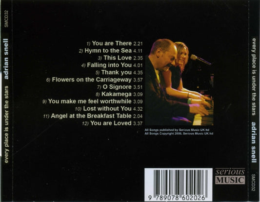 Adrian Snell Featuring Carla Jae : Every Place Is Under The Stars (CD, Album)