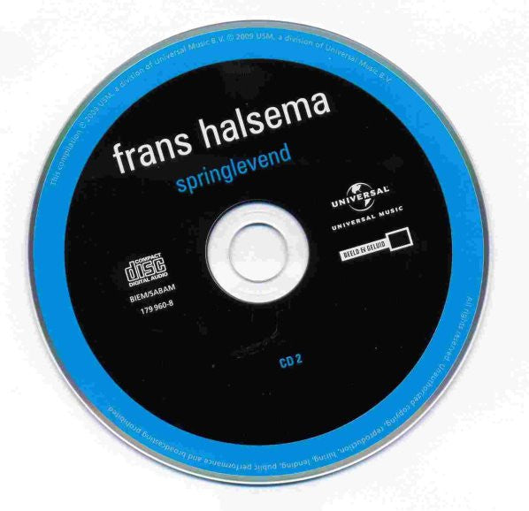 Frans Halsema : Springlevend (CD, Comp + CD)