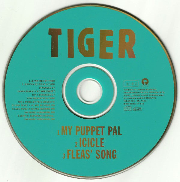 Tiger (6) : My Puppet Pal (CD, Single)