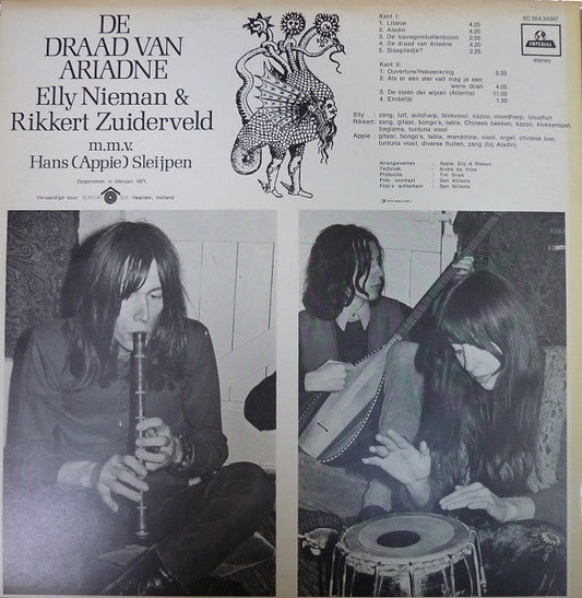 Elly & Rikkert : De Draad Van Ariadne (LP, Album)