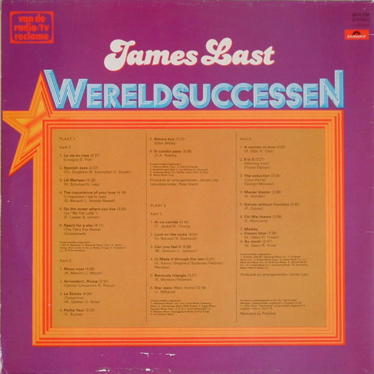 James Last : Wereldsuccessen (2xLP, Comp)