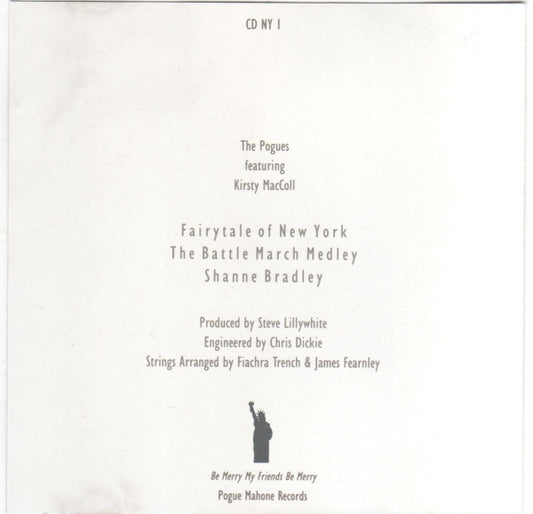 The Pogues : Fairytale Of New York (CD, Single)