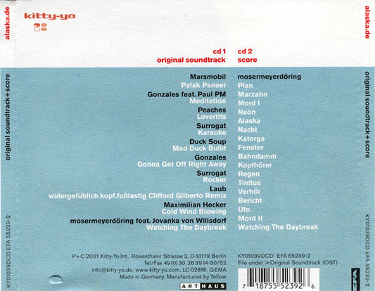 Various : Alaska.de (CD, Comp + CD, Album)