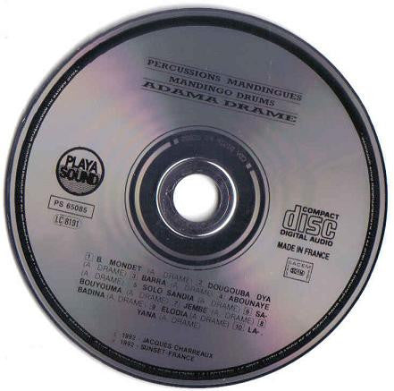 Adama Dramé : Percussions Mandingues (CD, Album)