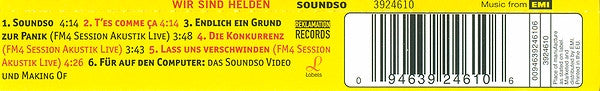 Wir Sind Helden : Soundso (CD, Maxi, Enh)