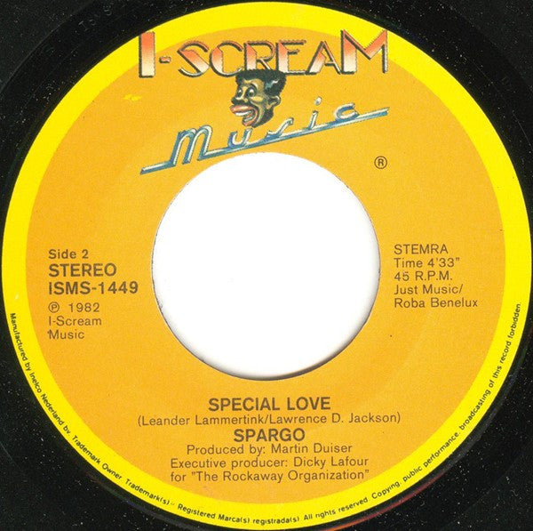 Spargo : Hip Hap Hop (7", Single)