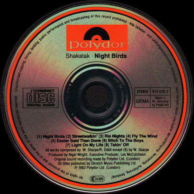 Shakatak : Night Birds (CD, Album, RE, RP)