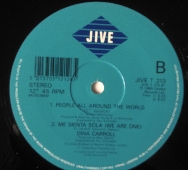 Dina Carroll : People All Around The World (12")