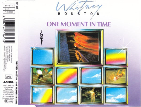 Whitney Houston - One Moment In Time (CD, Maxi) 4007196616134