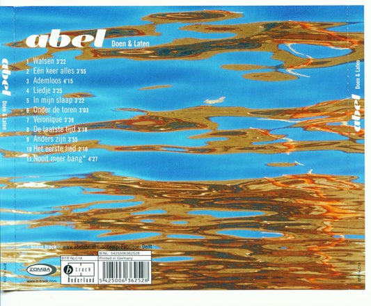 abel (2) : Doen & Laten (CD, Album)