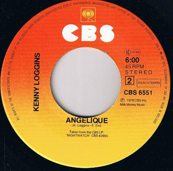 Kenny Loggins : Whenever I Call You "Friend" (7", Single)