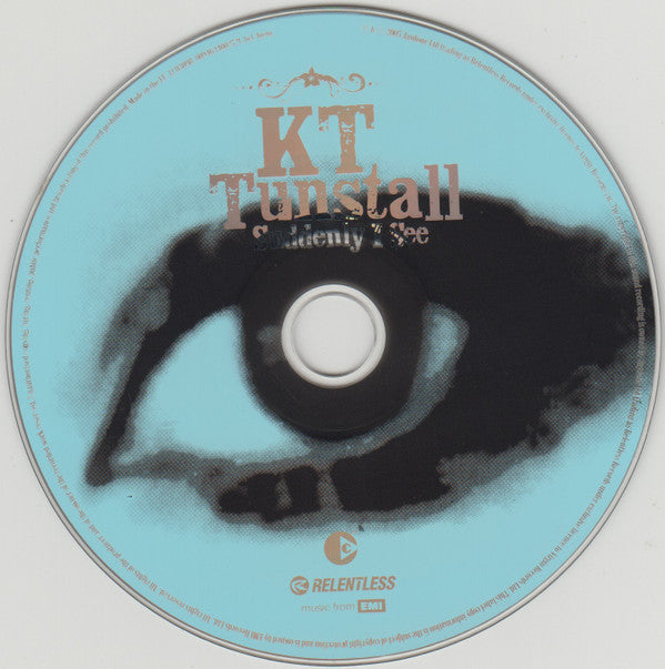 KT Tunstall : Suddenly I See (CD, Single, Copy Prot., Car)