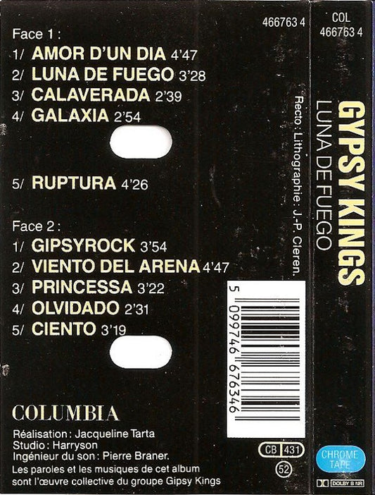 Gipsy Kings : Luna De Fuego (Cass, RE)