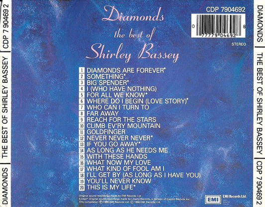 Shirley Bassey : Diamonds: The Best Of Shirley Bassey (CD, Comp)