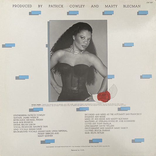 Sarah Dash : Low Down Dirty Rhythm (12", EP)