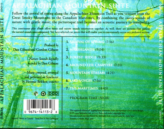 Dan Gibson : Appalachian Mountain Suite (CD, Album)