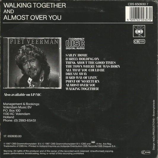 Piet Veerman : Walking Together (7", Single)