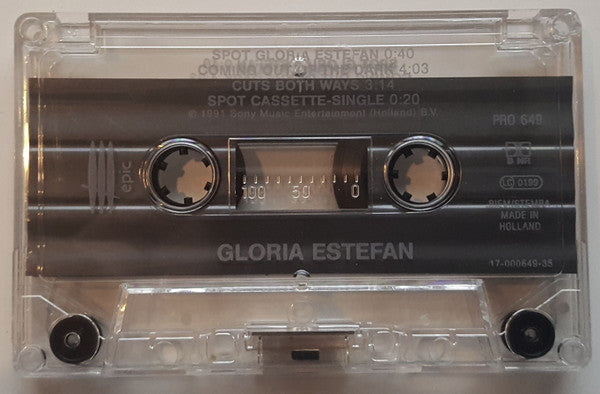 Gloria Estefan : Coming Out Of The Dark • Cuts Both Ways (Cass, Single, Promo)