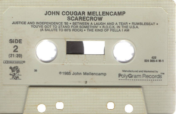 John Cougar Mellencamp : Scarecrow (Cass, Album)